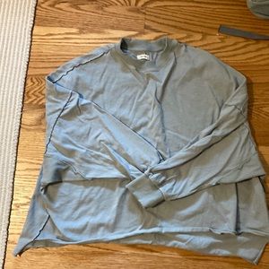 Light blue Mod Ref oversized sweatshirt